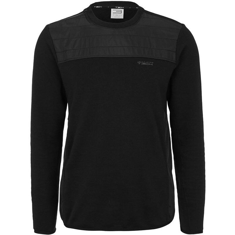 Jack & Jones Tech JJTCLEAN Sweatshirt black