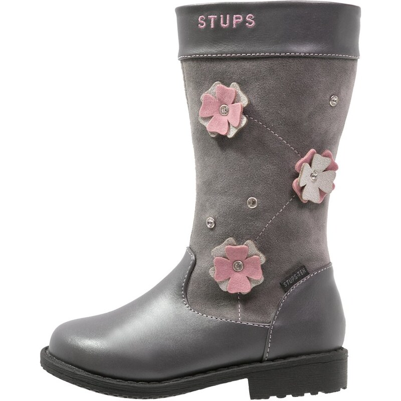 STUPS Stiefel grey/rosa