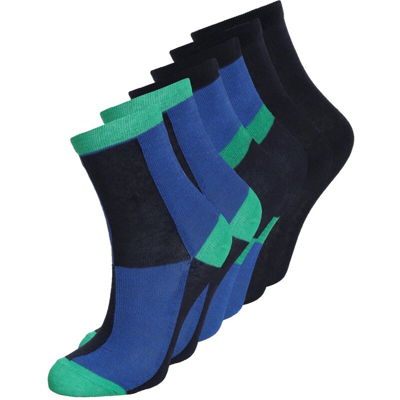 Ewers 6 PACK Socken navy/blau/grün