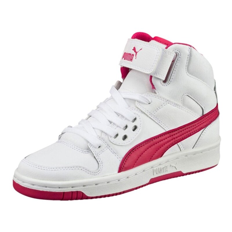 Puma REBOUND STREET Sneaker high white/rose red