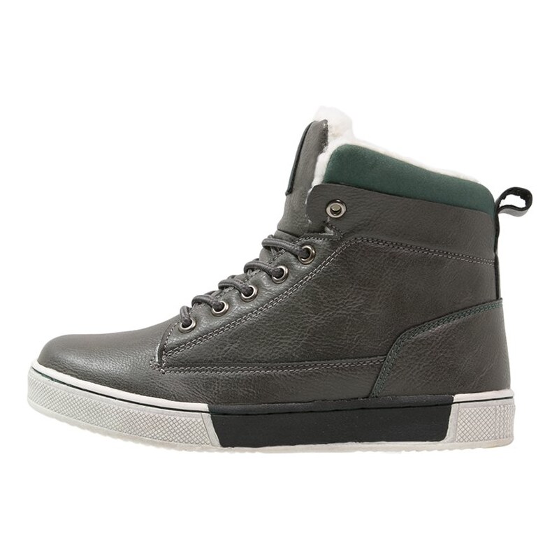 fullstop. Sneaker high dark grey/dark green