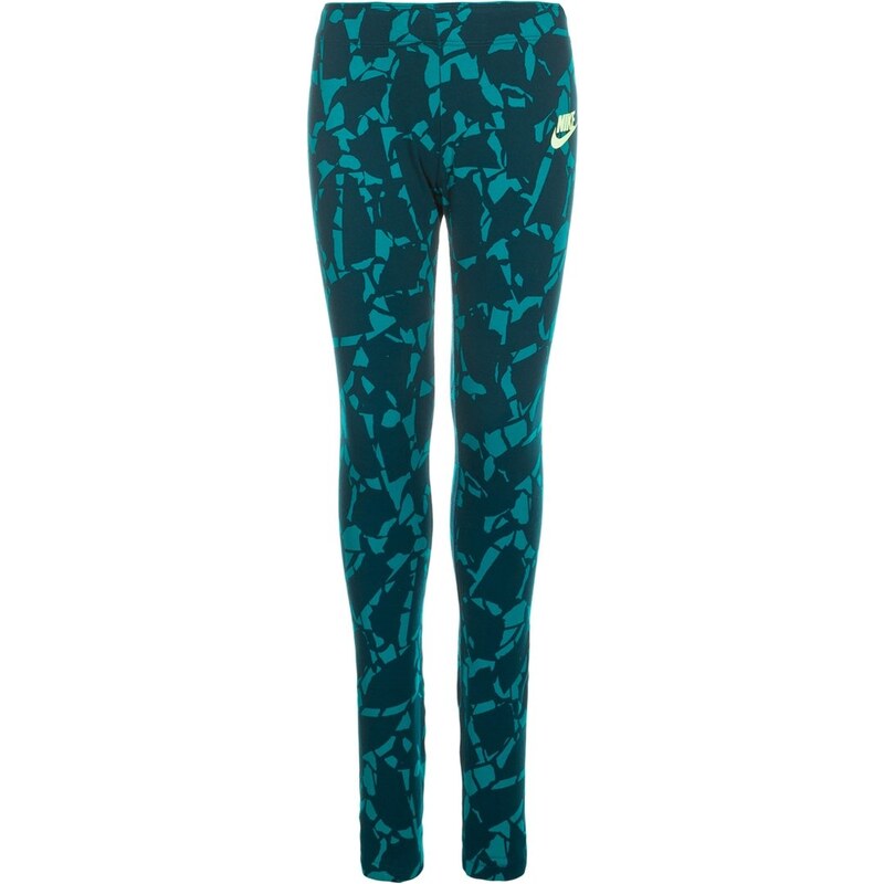 Nike Performance Tights rio teal/volt
