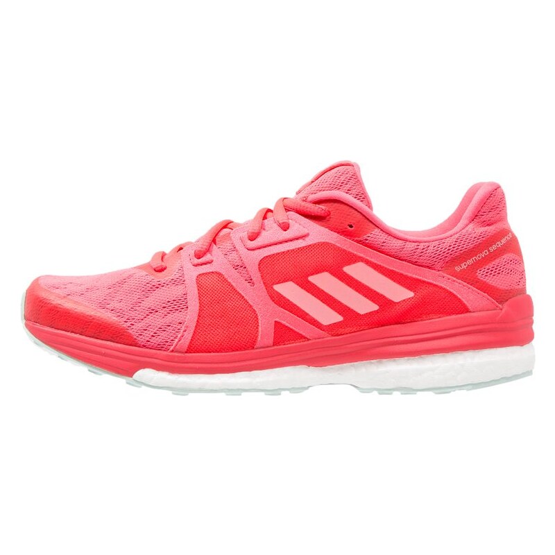 adidas Performance SUPERNOVA SEQUENCE 9 Laufschuh Stabilität shock red/ray pink/ray red