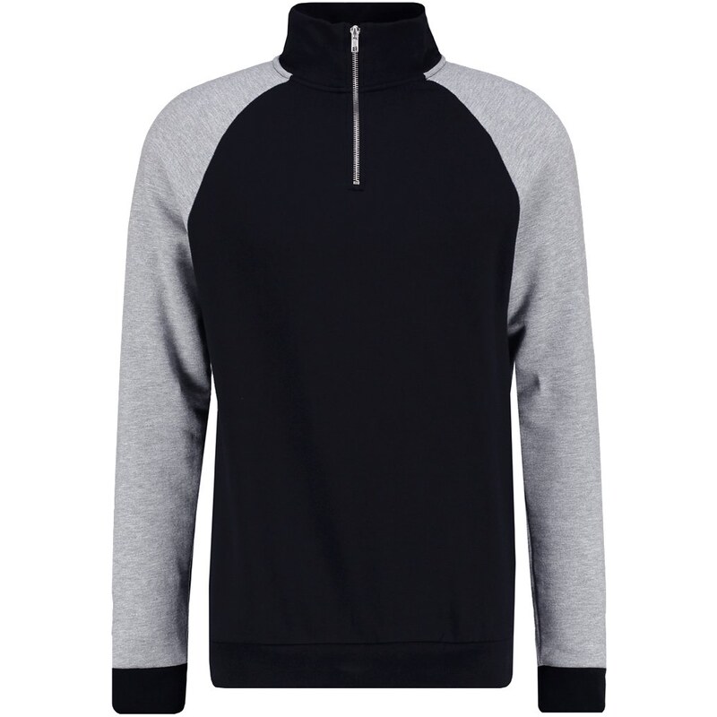YOURTURN Sweatshirt black/mottled grey