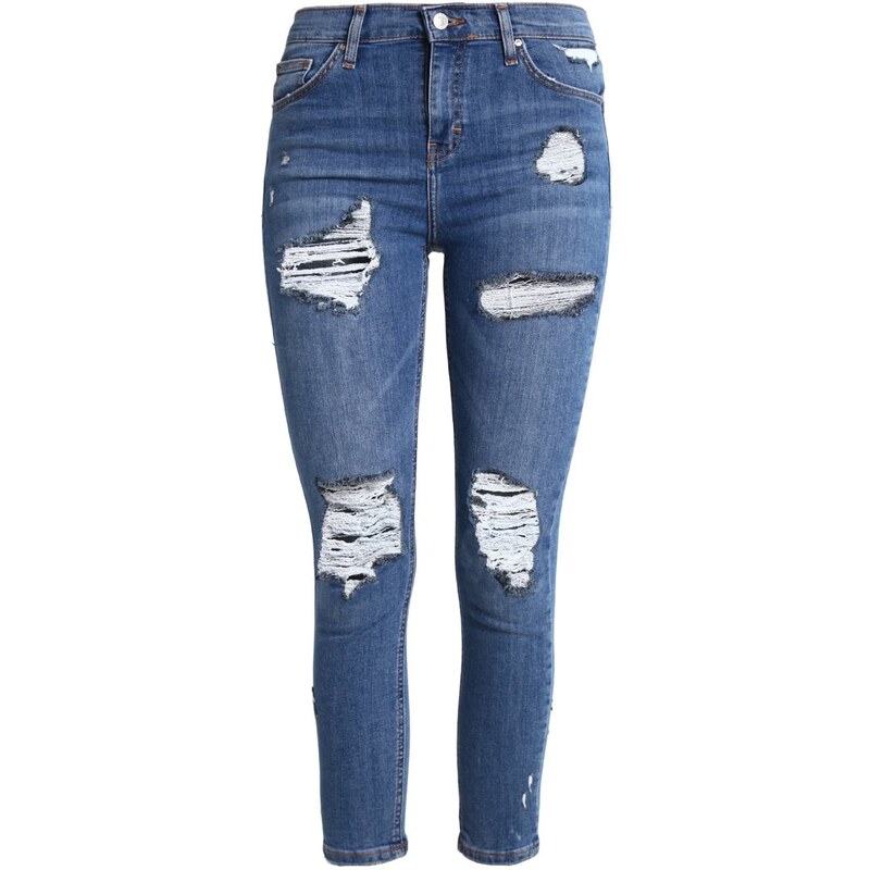 Topshop JAMIE Jeans Skinny Fit blue denim