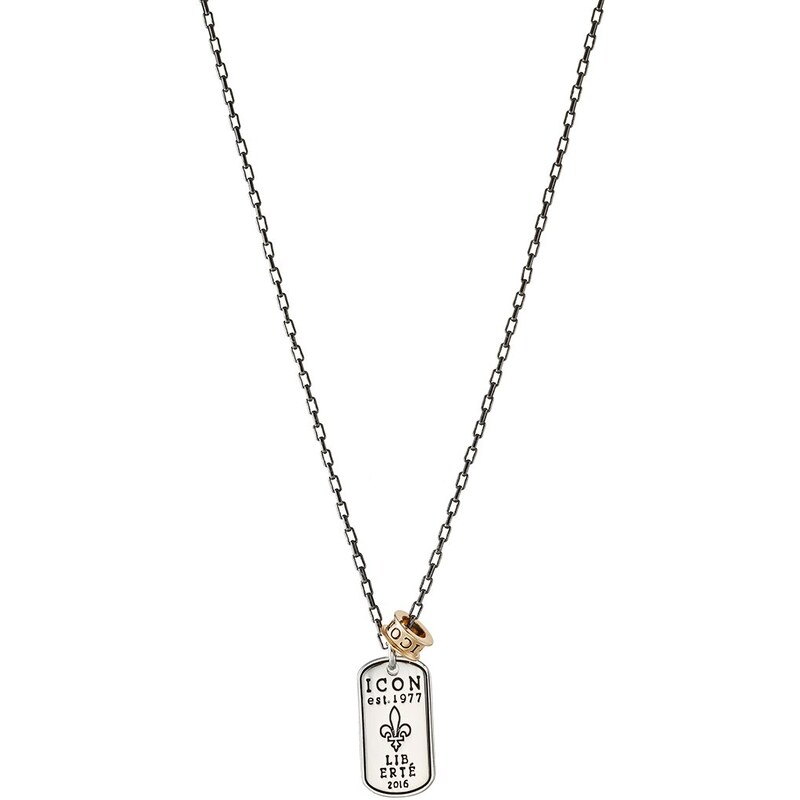 Icon Brand LIBERTE Halskette silvercoloured