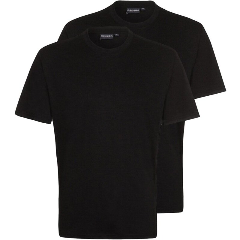 Ceceba 2 PACK Nachtwäsche Shirt black