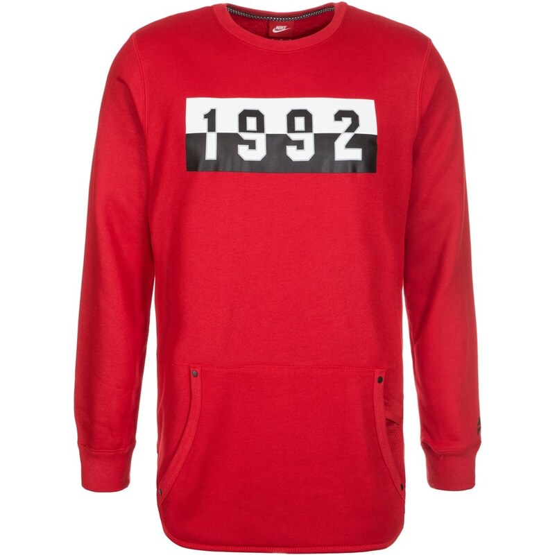 Nike Sportswear AIR CREW Sweatshirt university red/black