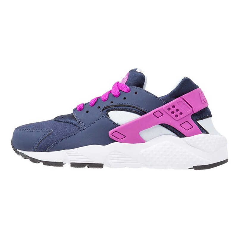 Nike Sportswear HUARACHE RUN Sneaker low midnight navy/hyper violet/blue tint/white