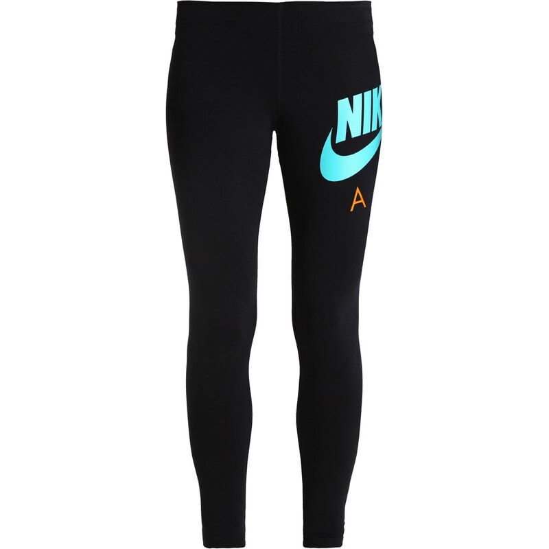 Nike Sportswear Leggings Hosen black/sunset/hyper jade