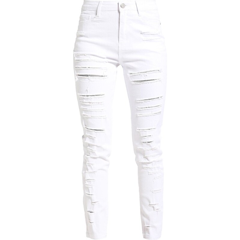 Missguided Petite SINNER Jeans Skinny Fit white