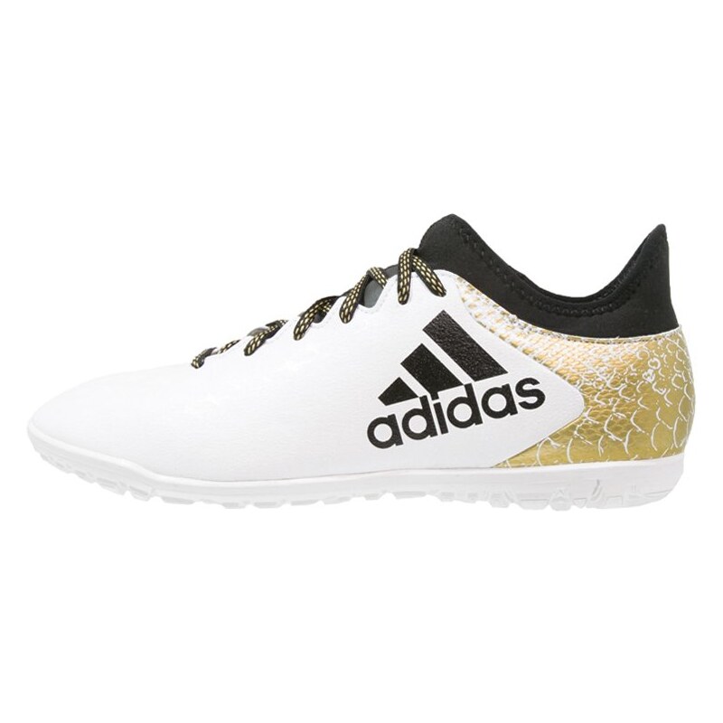 adidas Performance X 16.3 TF Fußballschuh Multinocken white/core black/gold metallic