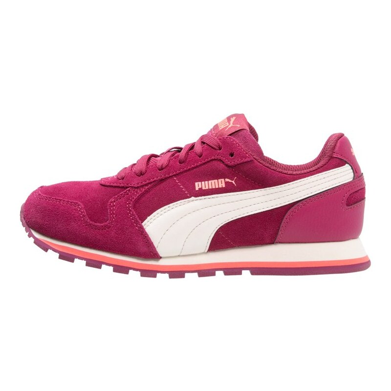 Puma ST RUNNER Sneaker low red plum/whisper white/porcelain rose