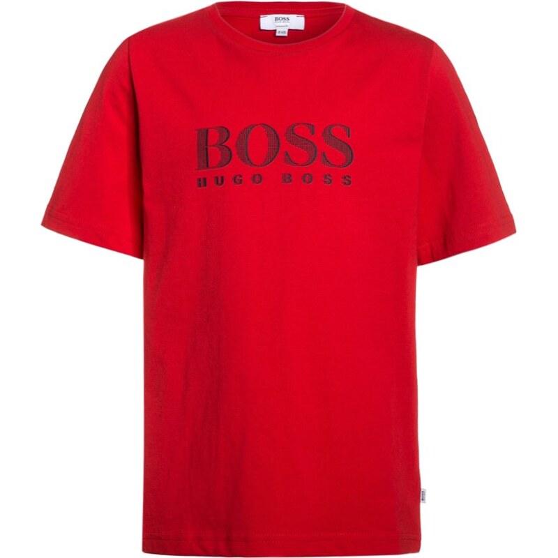 BOSS Kidswear TShirt print pop red