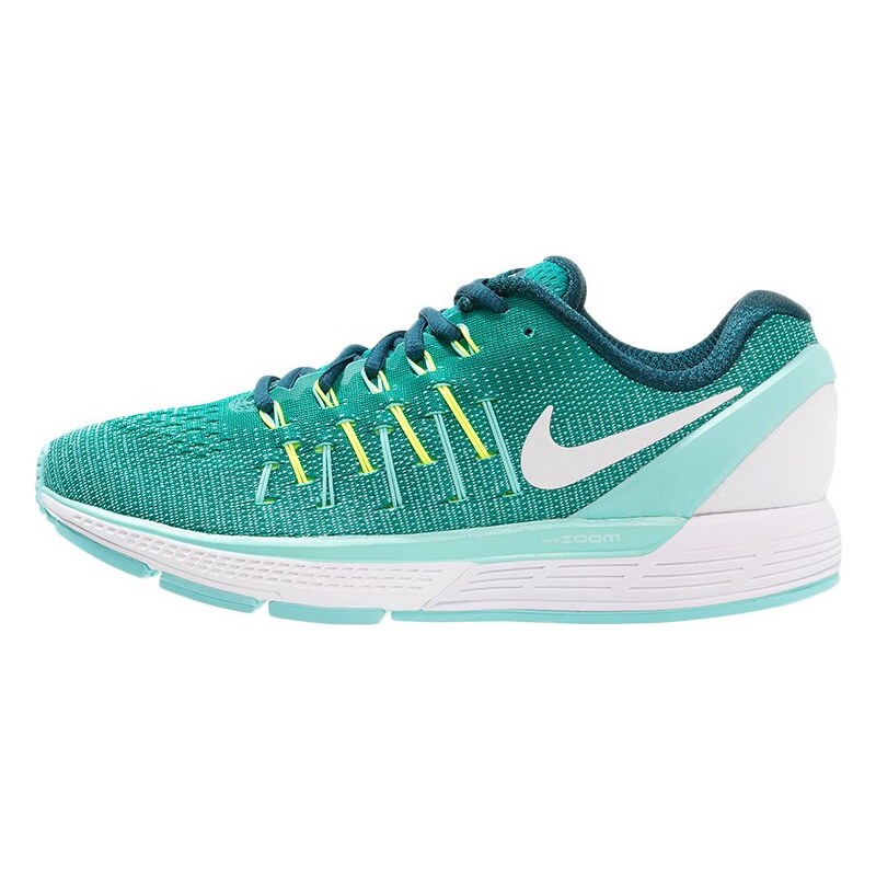 Nike Performance AIR ZOOM ODYSSEY 2 Laufschuh Stabilität clear jade/white/hyper turquoise/midnight turquoise/volt