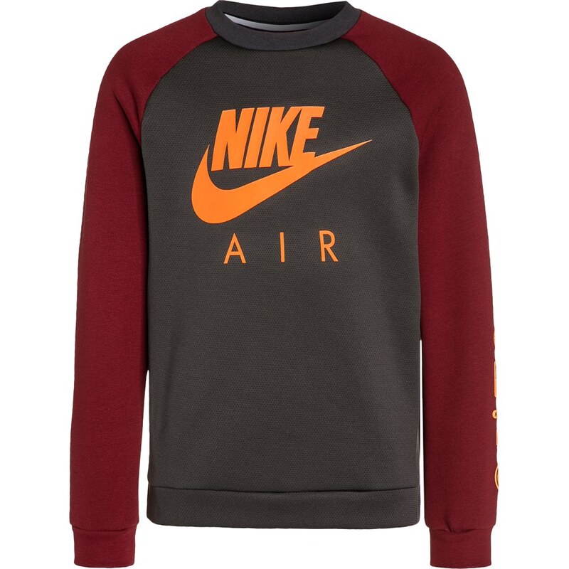 Nike Performance HYBRID Sweatshirt anthracite/team red/total orange