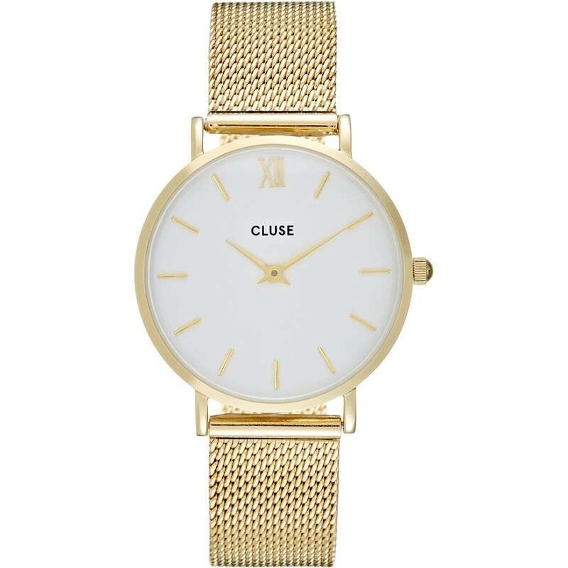Cluse MINUIT Uhr goldcoloured/white