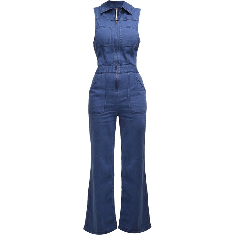 Free People THE WIND AND MORE Jumpsuit blue