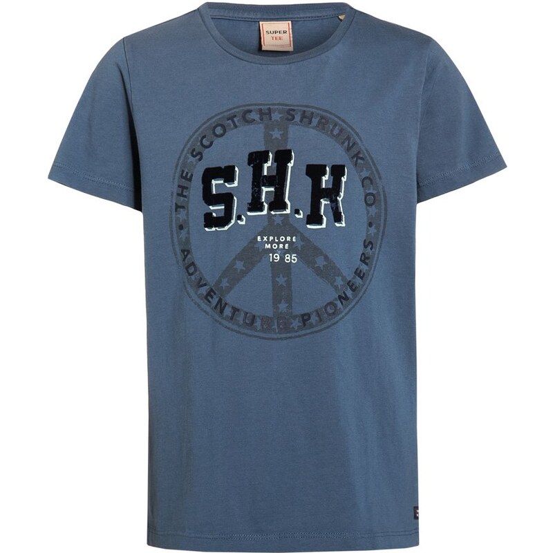 Scotch Shrunk TShirt print blue