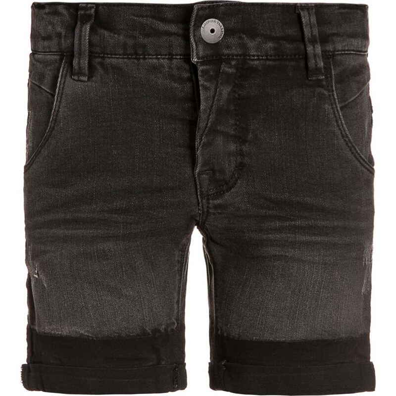 limited by name it NITRALFENZO Jeans Shorts black denim