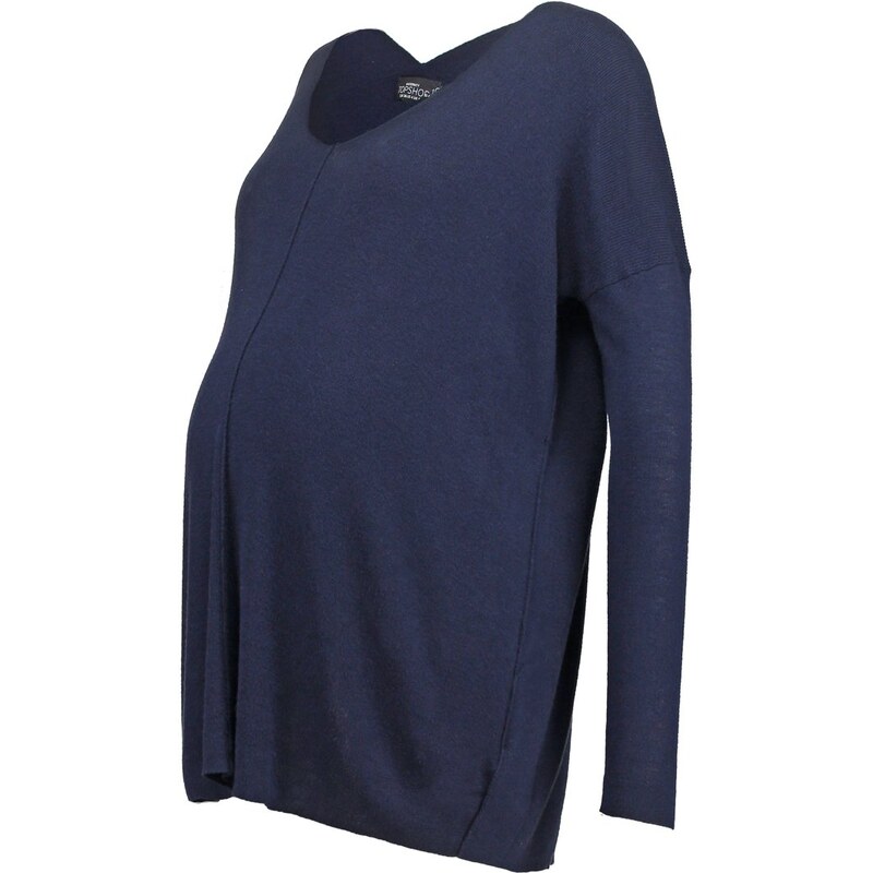 Topshop Maternity WEEKEND Strickpullover navyblue