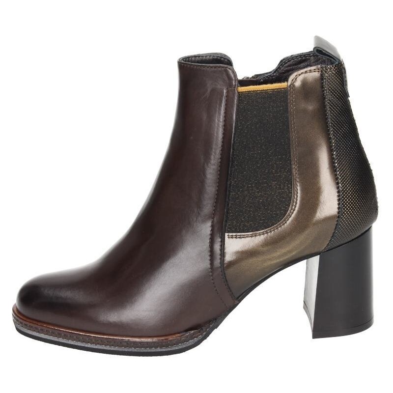 Maripé Ankle Boot green/brown