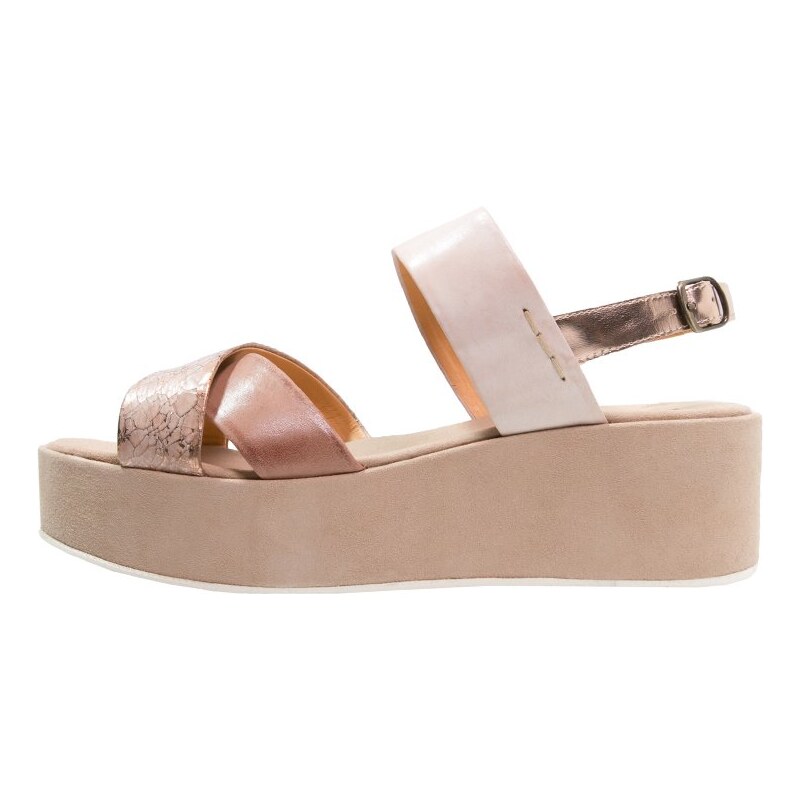 Everybody Plateausandalette cotto/terra/nude/rose