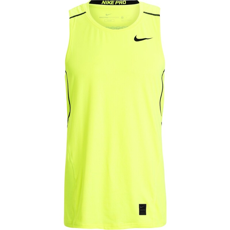 Nike Performance PRO HYPERCOOL Unterhemd / Shirt volt/black