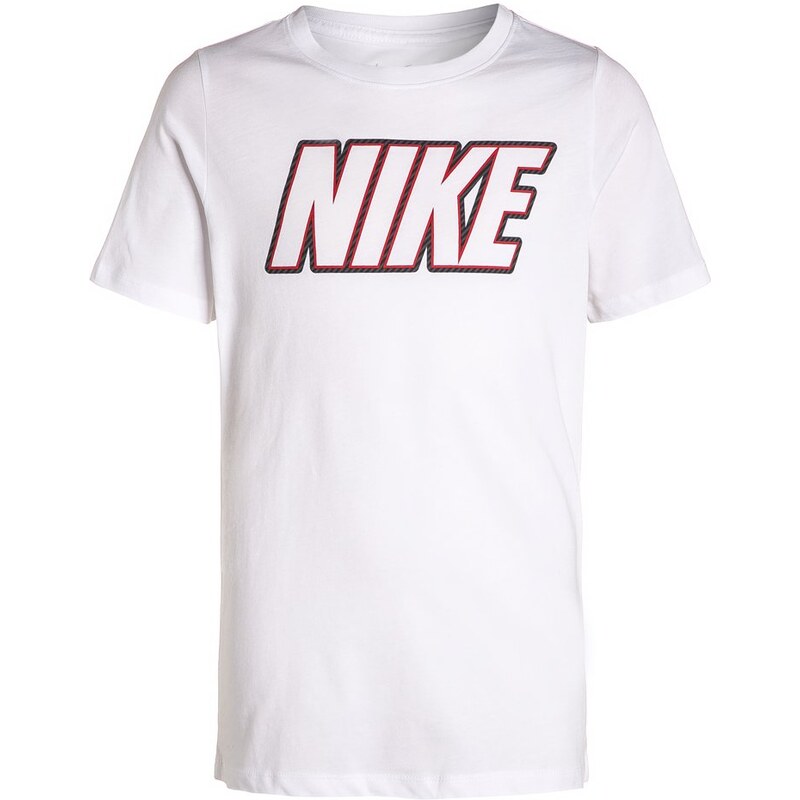 Nike Performance BLOCK TShirt print white