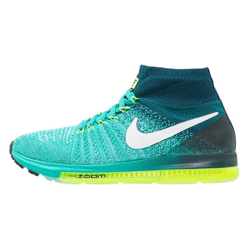 Nike Performance ZOOM ALL OUT FLYKNIT Laufschuh Neutral clear jade/white/midnight turquoise