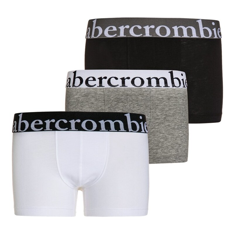 Abercrombie & Fitch 3 PACK Panties white/grey/black