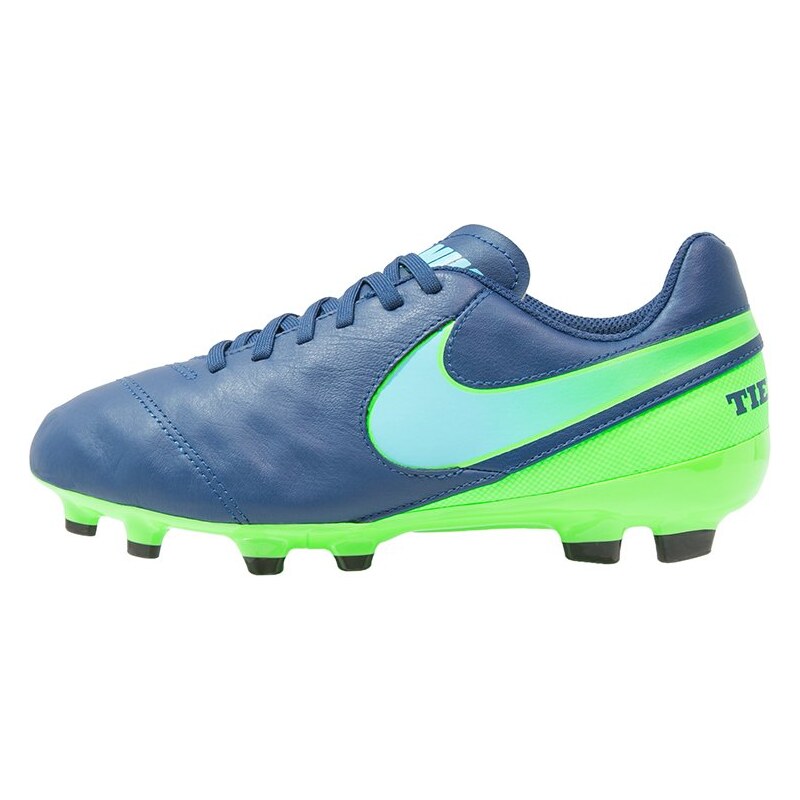 Nike Performance TIEMPO LEGEND VI FG Fußballschuh Nocken coastal blue/polarized blue/rage green