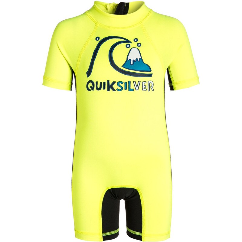 Quiksilver BUBBLE SPRING Badeanzug safety yellow