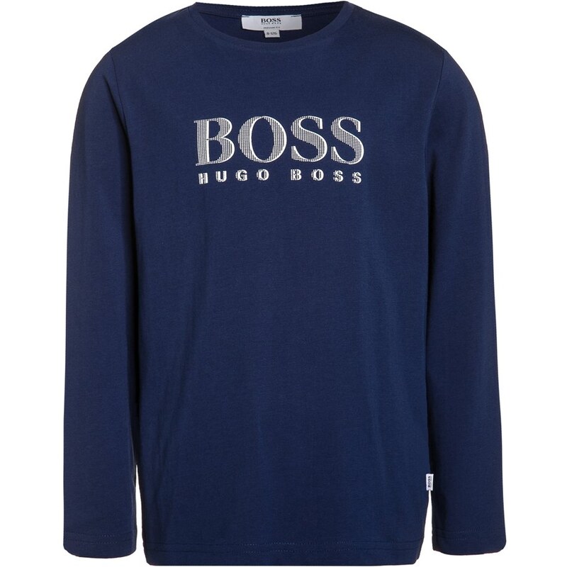 BOSS Kidswear Langarmshirt bleu de chine