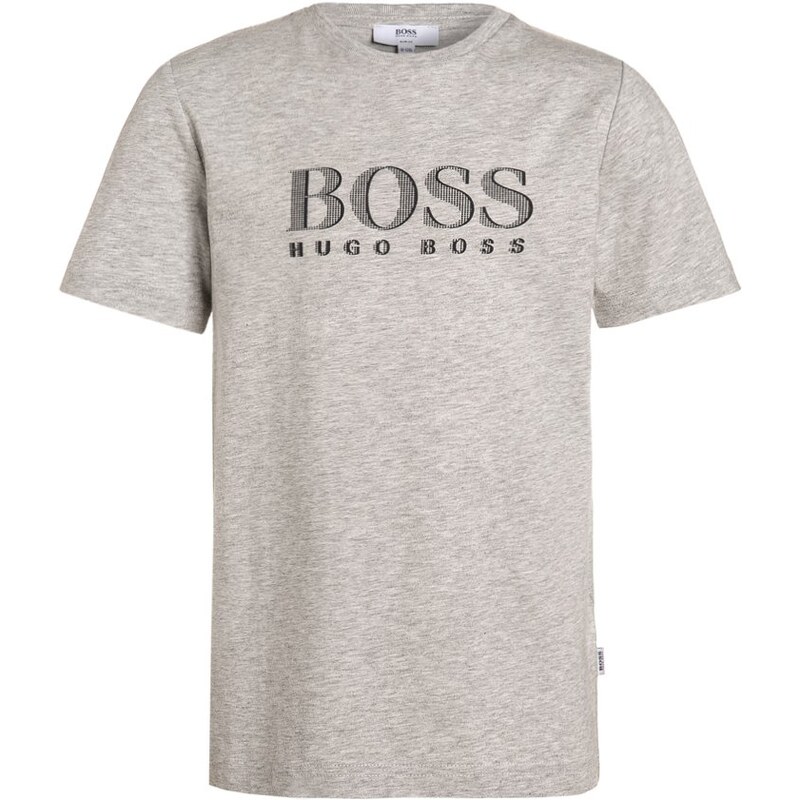 BOSS Kidswear TShirt print gris clair chine