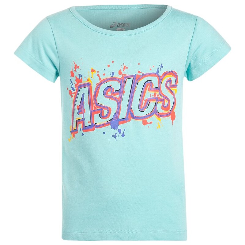 ASICS TShirt print aruba blue