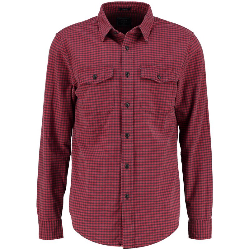 Abercrombie & Fitch Hemd red/black gingham