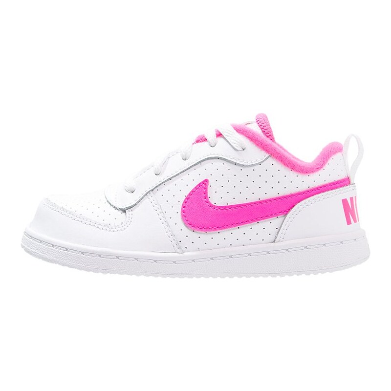 Nike Sportswear COURT BOROUGH Sneaker low white/pink blast