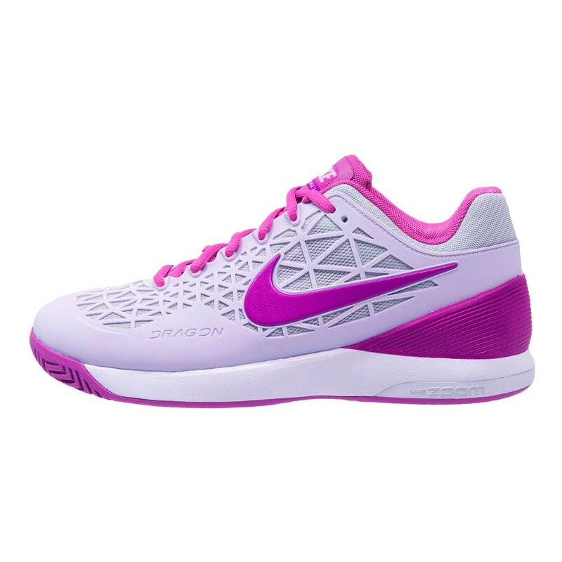 Nike Performance ZOOM CAGE 2 Tennisschuh Outdoor bleached lilac/hyper violet/light silver
