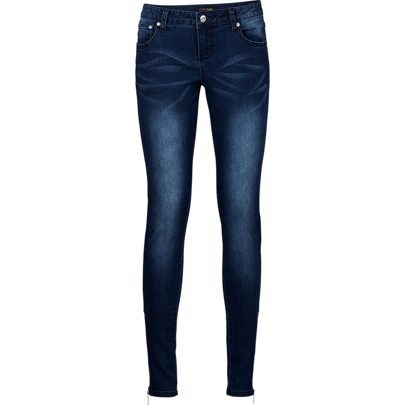 BODYFLIRT Skinny Jeans in blau für Damen von bonprix
