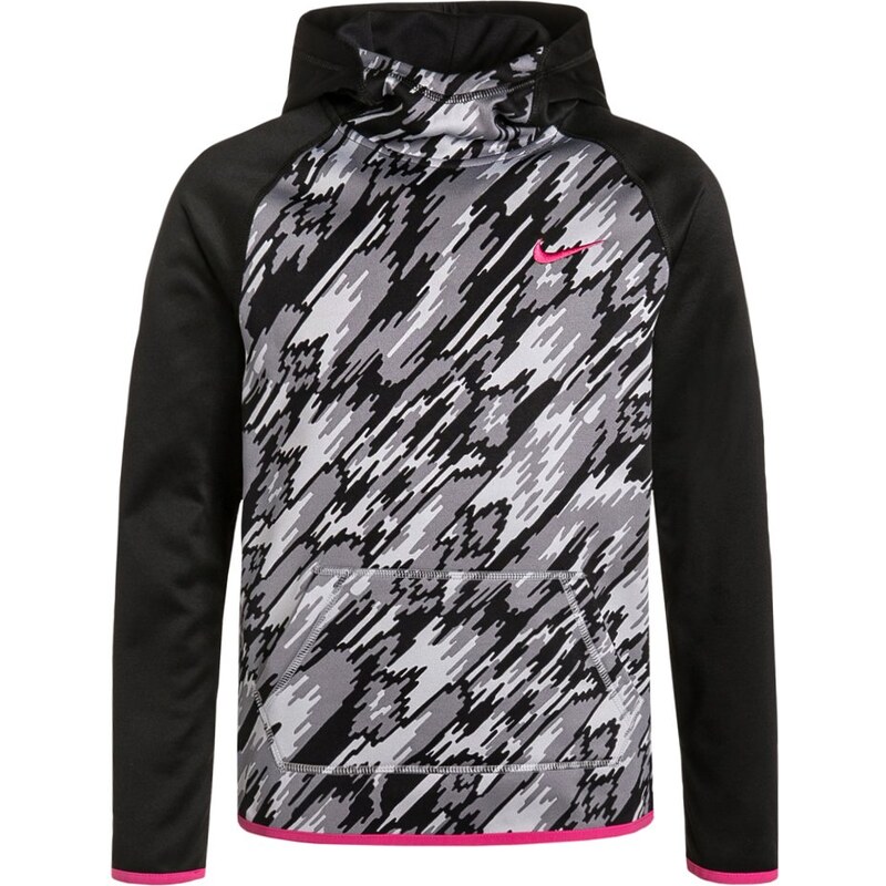 Nike Performance Kapuzenpullover black/vivid pink