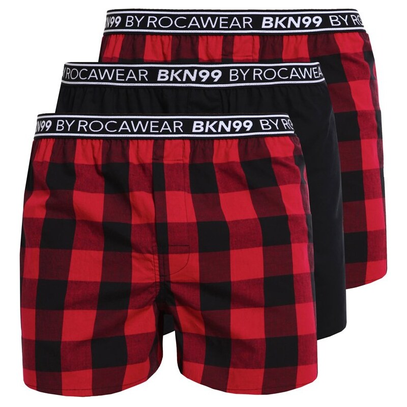 Brooklyn´s Own by Rocawear 3PACK Boxershorts black/red
