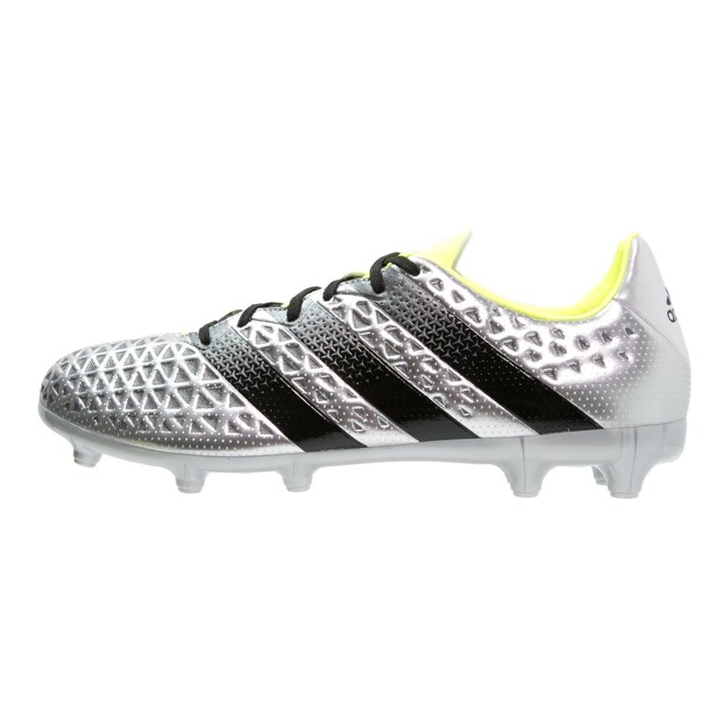 adidas Performance ACE 16.3 FG Fußballschuh Nocken silver metallic/core black/solar yellow