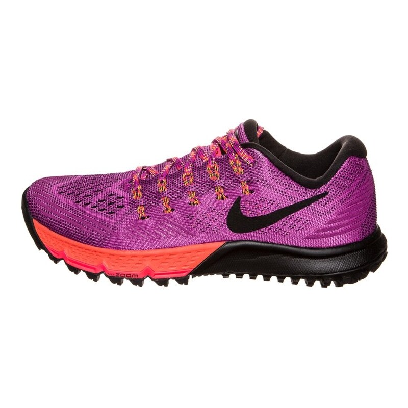 Nike Performance AIR ZOOM TERRA KIGER 3 Laufschuh Trail hyper violet/black/total crimson