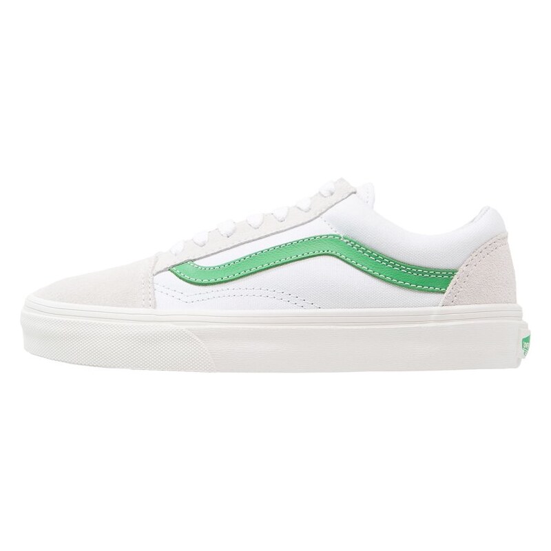Vans OLD SKOOL Sneaker low true white/kelly green