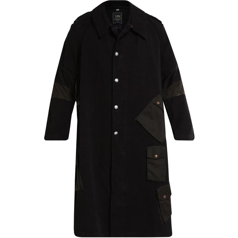 Maharishi UPCYCLED CAVALRY Wollmantel / klassischer Mantel black