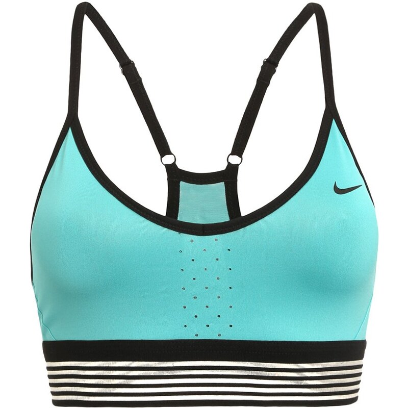 Nike Performance PRO INDY Bustier washed teal/black