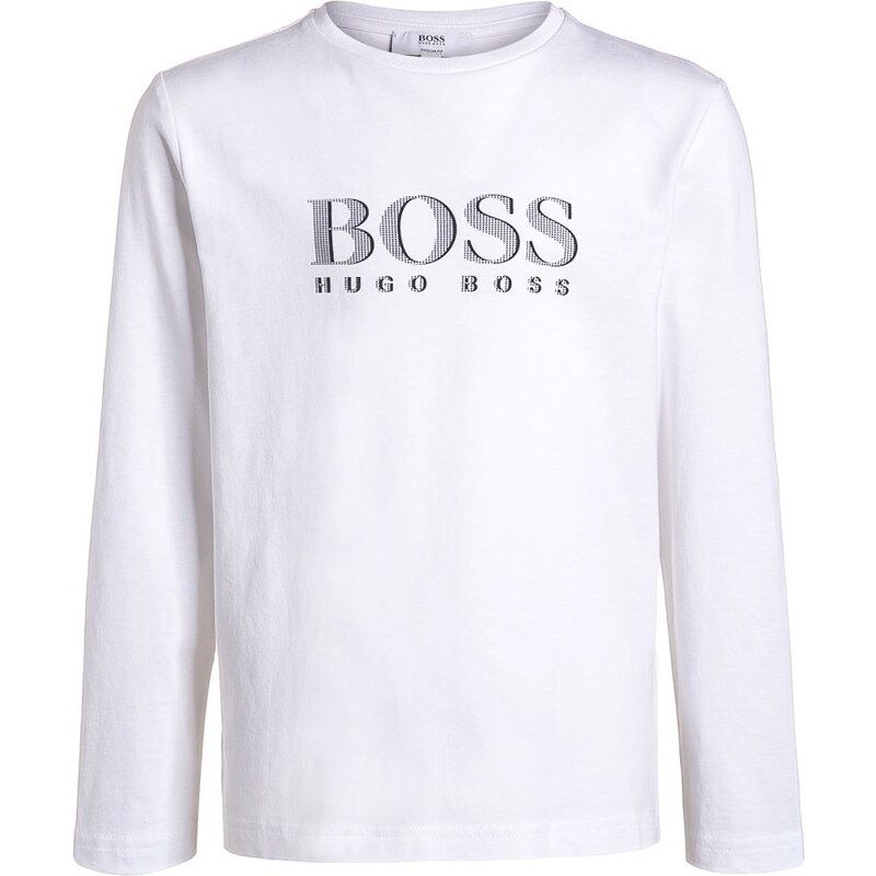 BOSS Kidswear Langarmshirt white
