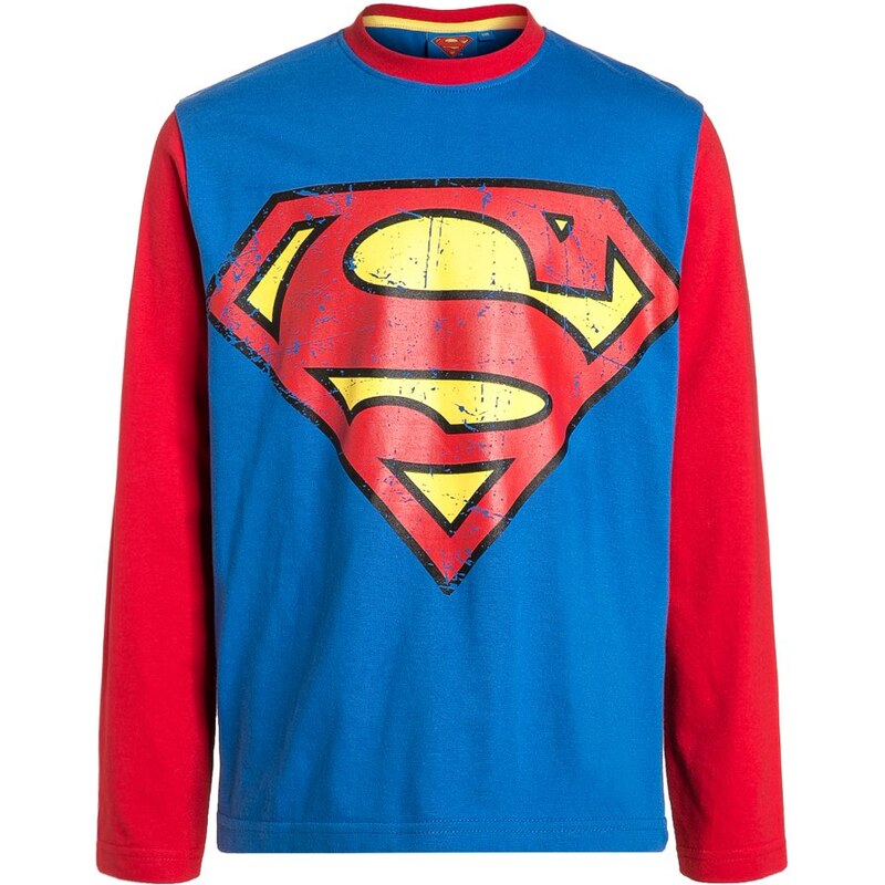 DC COMICS SUPERMAN SUPERMAN Langarmshirt blau