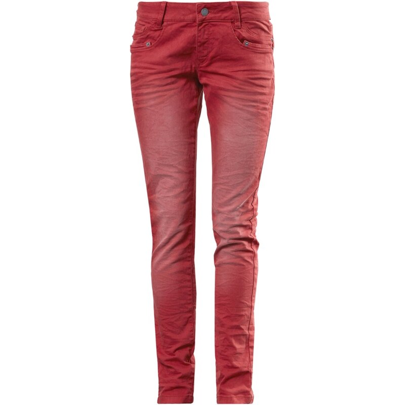 Q/S designed by Jeans Straight Leg brick red